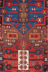 Antique Caucasian Runner Rug (3' x 8')